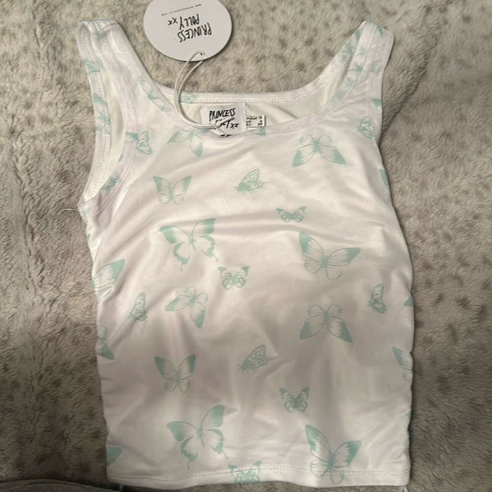 Princess Polly butterfly tank top